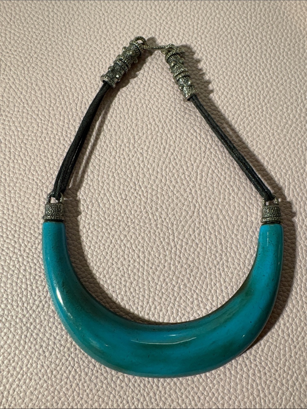 Turquoise coloured - Collar Statement Necklace